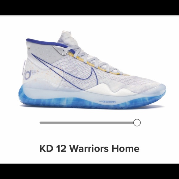 kd 12 warriors home